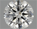 Natural Diamond 0.41 Carats, Round with Excellent Cut, H Color, VS1 Clarity and Certified by IGI