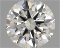 Natural Diamond 0.40 Carats, Round with Excellent Cut, G Color, SI1 Clarity and Certified by IGI