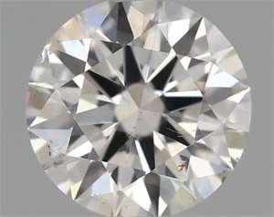 Picture of Natural Diamond 0.40 Carats, Round with Excellent Cut, G Color, SI1 Clarity and Certified by IGI