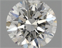 Natural Diamond 0.40 Carats, Round with Excellent Cut, H Color, VS2 Clarity and Certified by IGI