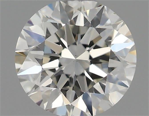 Picture of Natural Diamond 0.40 Carats, Round with Excellent Cut, H Color, VS2 Clarity and Certified by IGI