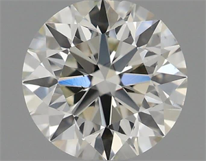 Picture of Natural Diamond 0.41 Carats, Round with Excellent Cut, H Color, VS1 Clarity and Certified by IGI