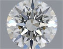 Natural Diamond 0.40 Carats, Round with Excellent Cut, H Color, VS2 Clarity and Certified by IGI