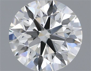 Picture of Natural Diamond 0.40 Carats, Round with Excellent Cut, H Color, VS1 Clarity and Certified by IGI