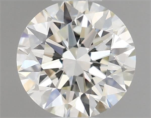 Picture of Natural Diamond 0.44 Carats, Round with Excellent Cut, H Color, VS1 Clarity and Certified by IGI