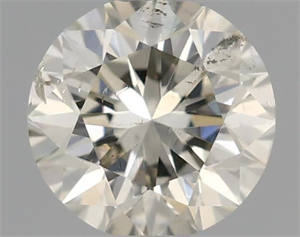 Picture of Natural Diamond 0.40 Carats, Round with Good Cut, H Color, SI2 Clarity and Certified by IGI