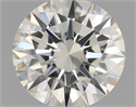 Natural Diamond 0.43 Carats, Round with Excellent Cut, H Color, VS1 Clarity and Certified by IGI