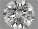 Natural Diamond 0.41 Carats, Round with Excellent Cut, H Color, VS2 Clarity and Certified by IGI