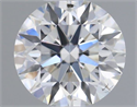 Natural Diamond 0.40 Carats, Round with Excellent Cut, G Color, SI1 Clarity and Certified by IGI