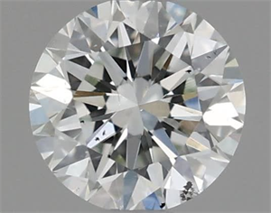 Picture of Natural Diamond 0.40 Carats, Round with Excellent Cut, H Color, VS2 Clarity and Certified by IGI