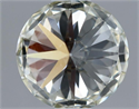 Natural Diamond 0.61 Carats, Round with Excellent Cut, J Color, VS1 Clarity and Certified by IGI