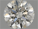 Natural Diamond 0.40 Carats, Round with Very Good Cut, H Color, SI1 Clarity and Certified by IGI