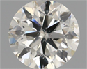 Natural Diamond 0.40 Carats, Round with Very Good Cut, H Color, SI1 Clarity and Certified by IGI