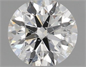 Natural Diamond 0.42 Carats, Round with Excellent Cut, G Color, SI2 Clarity and Certified by IGI