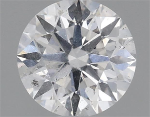 Picture of Natural Diamond 0.55 Carats, Round with Excellent Cut, E Color, SI2 Clarity and Certified by IGI