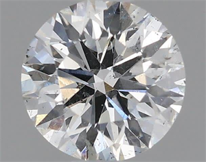 Picture of Natural Diamond 0.52 Carats, Round with Excellent Cut, F Color, SI2 Clarity and Certified by IGI