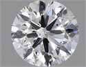 Natural Diamond 0.50 Carats, Round with Excellent Cut, E Color, SI2 Clarity and Certified by IGI