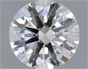 Natural Diamond 0.51 Carats, Round with Excellent Cut, G Color, SI1 Clarity and Certified by IGI