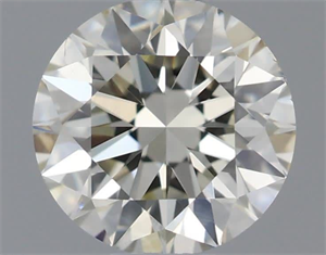 Picture of Natural Diamond 0.50 Carats, Round with Excellent Cut, J Color, VS2 Clarity and Certified by IGI