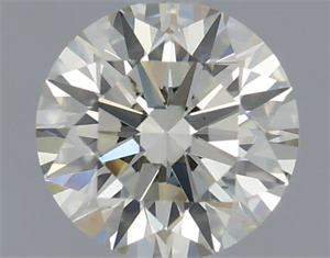 Picture of Natural Diamond 0.50 Carats, Round with Excellent Cut, K Color, VS2 Clarity and Certified by IGI