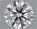 Natural Diamond 0.59 Carats, Round with Excellent Cut, K Color, VS1 Clarity and Certified by IGI