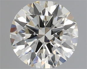 Picture of Natural Diamond 0.50 Carats, Round with Very Good Cut, J Color, VS1 Clarity and Certified by IGI