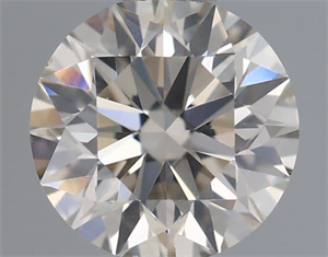 Picture of Natural Diamond 0.55 Carats, Round with Excellent Cut, K Color, SI1 Clarity and Certified by IGI