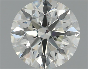 Picture of Natural Diamond 0.50 Carats, Round with Excellent Cut, H Color, VS2 Clarity and Certified by IGI