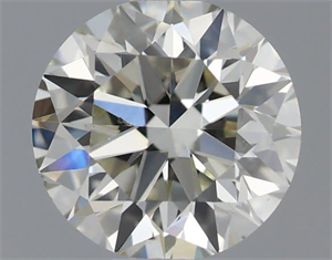 Picture of Natural Diamond 0.50 Carats, Round with Excellent Cut, J Color, VS2 Clarity and Certified by IGI