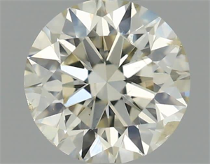 Picture of Natural Diamond 0.52 Carats, Round with Excellent Cut, J Color, SI2 Clarity and Certified by IGI