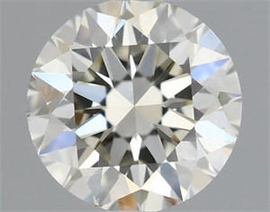 Picture of Natural Diamond 0.50 Carats, Round with Excellent Cut, J Color, VS2 Clarity and Certified by IGI