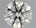 Natural Diamond 0.51 Carats, Round with Excellent Cut, K Color, VS2 Clarity and Certified by IGI