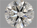 Natural Diamond 0.50 Carats, Round with Excellent Cut, I Color, SI1 Clarity and Certified by IGI