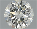 Natural Diamond 0.50 Carats, Round with Very Good Cut, H Color, VS2 Clarity and Certified by IGI