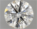 Natural Diamond 0.50 Carats, Round with Excellent Cut, J Color, SI2 Clarity and Certified by IGI