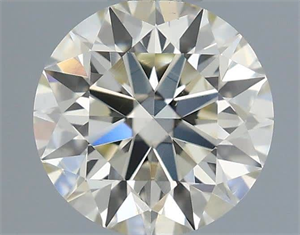 Picture of Natural Diamond 0.50 Carats, Round with Excellent Cut, J Color, VS2 Clarity and Certified by IGI