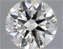 Natural Diamond 0.50 Carats, Round with Excellent Cut, J Color, SI1 Clarity and Certified by IGI