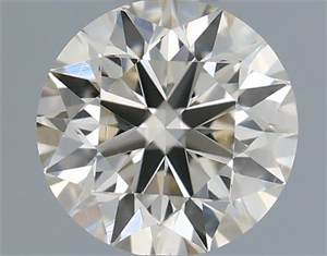 Picture of Natural Diamond 0.50 Carats, Round with Excellent Cut, J Color, VS2 Clarity and Certified by IGI