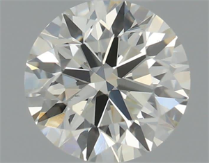 Picture of Natural Diamond 0.50 Carats, Round with Excellent Cut, H Color, VS2 Clarity and Certified by IGI