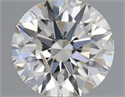 Natural Diamond 0.50 Carats, Round with Excellent Cut, J Color, SI2 Clarity and Certified by IGI