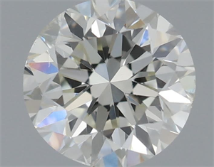 Picture of Natural Diamond 0.50 Carats, Round with Very Good Cut, H Color, VS2 Clarity and Certified by IGI