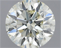 Natural Diamond 0.52 Carats, Round with Excellent Cut, K Color, VS1 Clarity and Certified by IGI