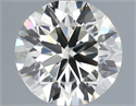 Natural Diamond 0.50 Carats, Round with Very Good Cut, J Color, VS2 Clarity and Certified by IGI