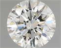 Natural Diamond 0.50 Carats, Round with Excellent Cut, I Color, SI2 Clarity and Certified by IGI