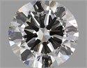 Natural Diamond 0.40 Carats, Round with Excellent Cut, I Color, SI2 Clarity and Certified by IGI