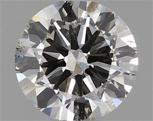 Picture of Natural Diamond 0.40 Carats, Round with Excellent Cut, I Color, SI2 Clarity and Certified by IGI