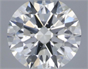 Natural Diamond 0.40 Carats, Round with Excellent Cut, F Color, VS2 Clarity and Certified by IGI