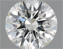 Natural Diamond 0.40 Carats, Round with Excellent Cut, I Color, SI1 Clarity and Certified by IGI