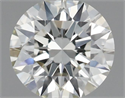 Natural Diamond 0.40 Carats, Round with Excellent Cut, I Color, VS2 Clarity and Certified by IGI