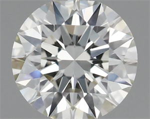 Picture of Natural Diamond 0.40 Carats, Round with Excellent Cut, I Color, VS2 Clarity and Certified by IGI